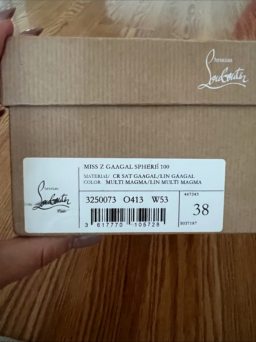 Christian Louboutin Miss Z Gaagal Sphere 100 Crystal Beaded Pumps EU 38 / US 8 - Picture 11 of 11